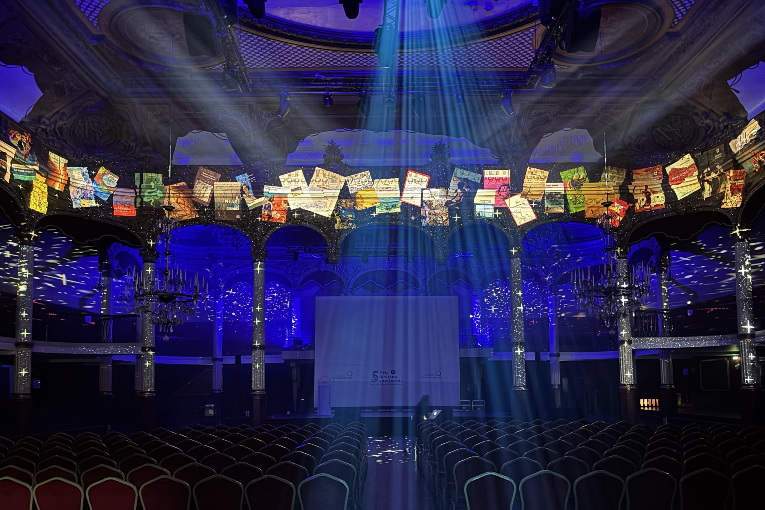 Cérémonie des 25 ans du Prix des 5 continents par l'OIF,